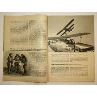 Deutsche Luftwelt- Luftwacht NSFK Magazine, NR.4, april 1939. Espenlaub militaria